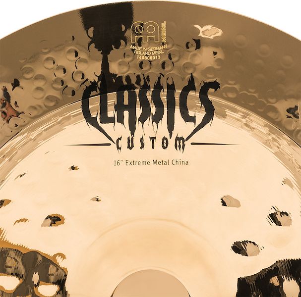 Prato de bateria Meinl Classics Custom Extreme Metal China 16"