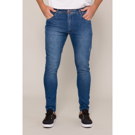 Calça Jeans Skinny Alex - Jeans Médio 1
