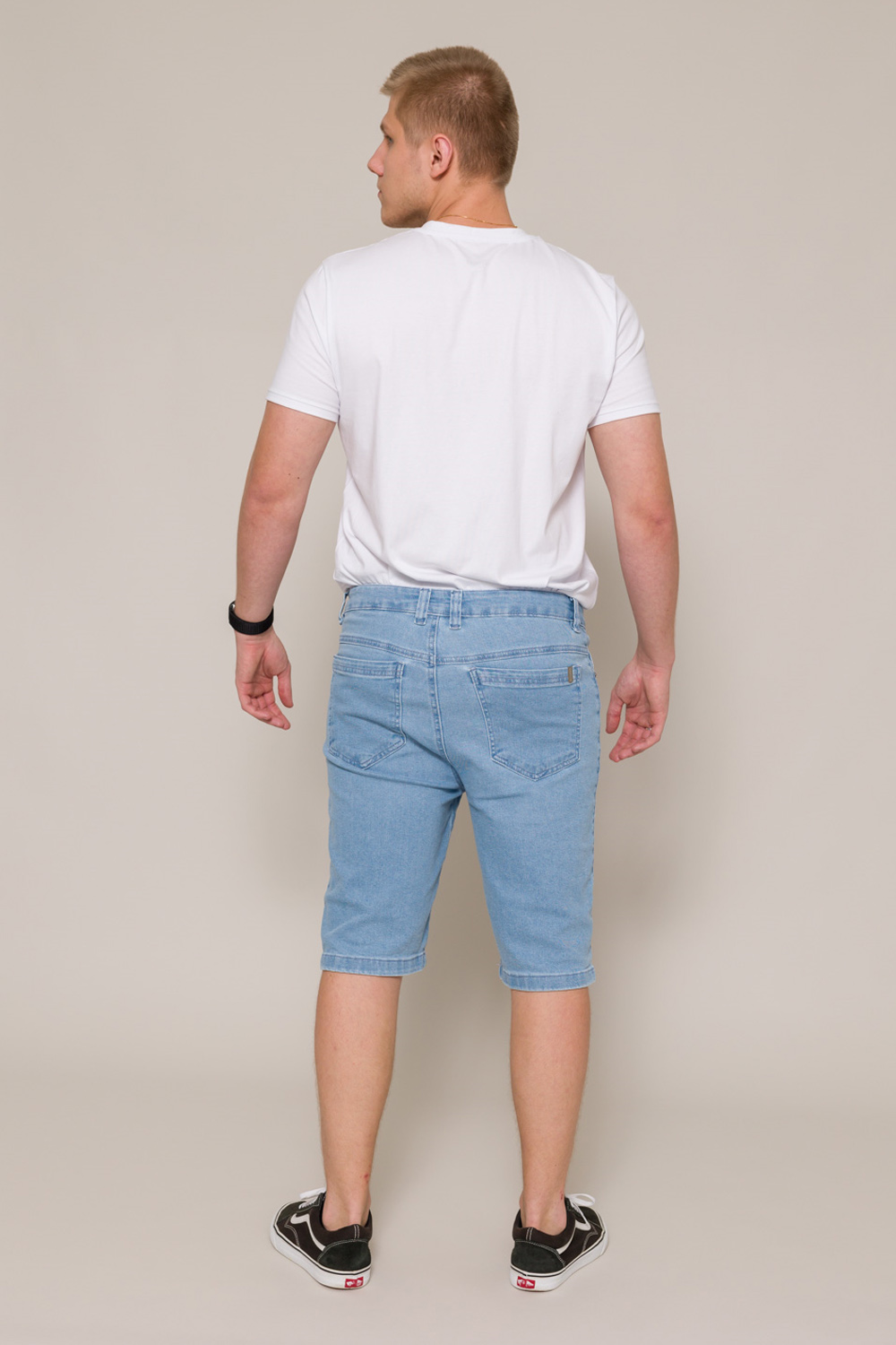 Bermuda Jeans Basic 5206 - Jeans Super Claro