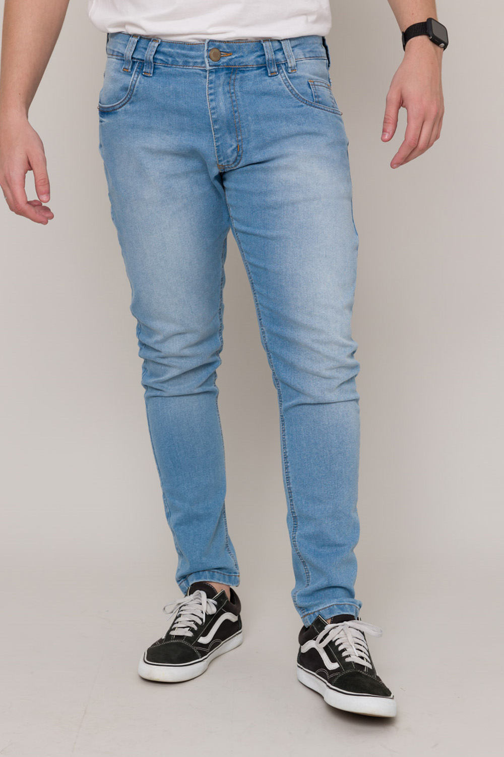 Calça Jeans Skinny Alex - Jeans Claro 1