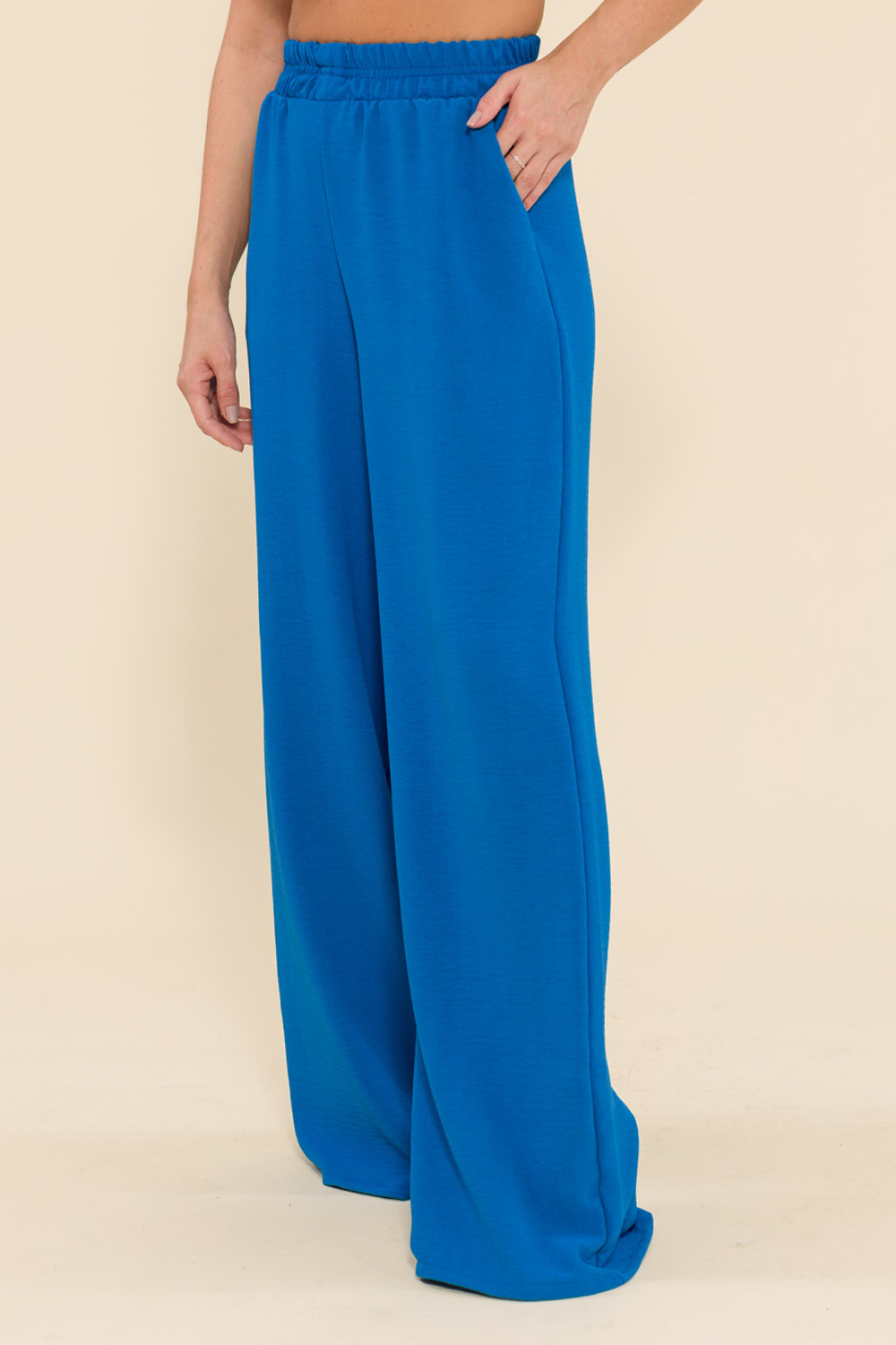 Calça Pantalona Jolie - Azul