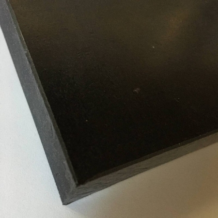 Chapa Acetal preto esp. 60 x 1.000 x 500 mm