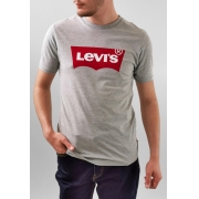 Camiseta Levi's Cinza Mescla Logo