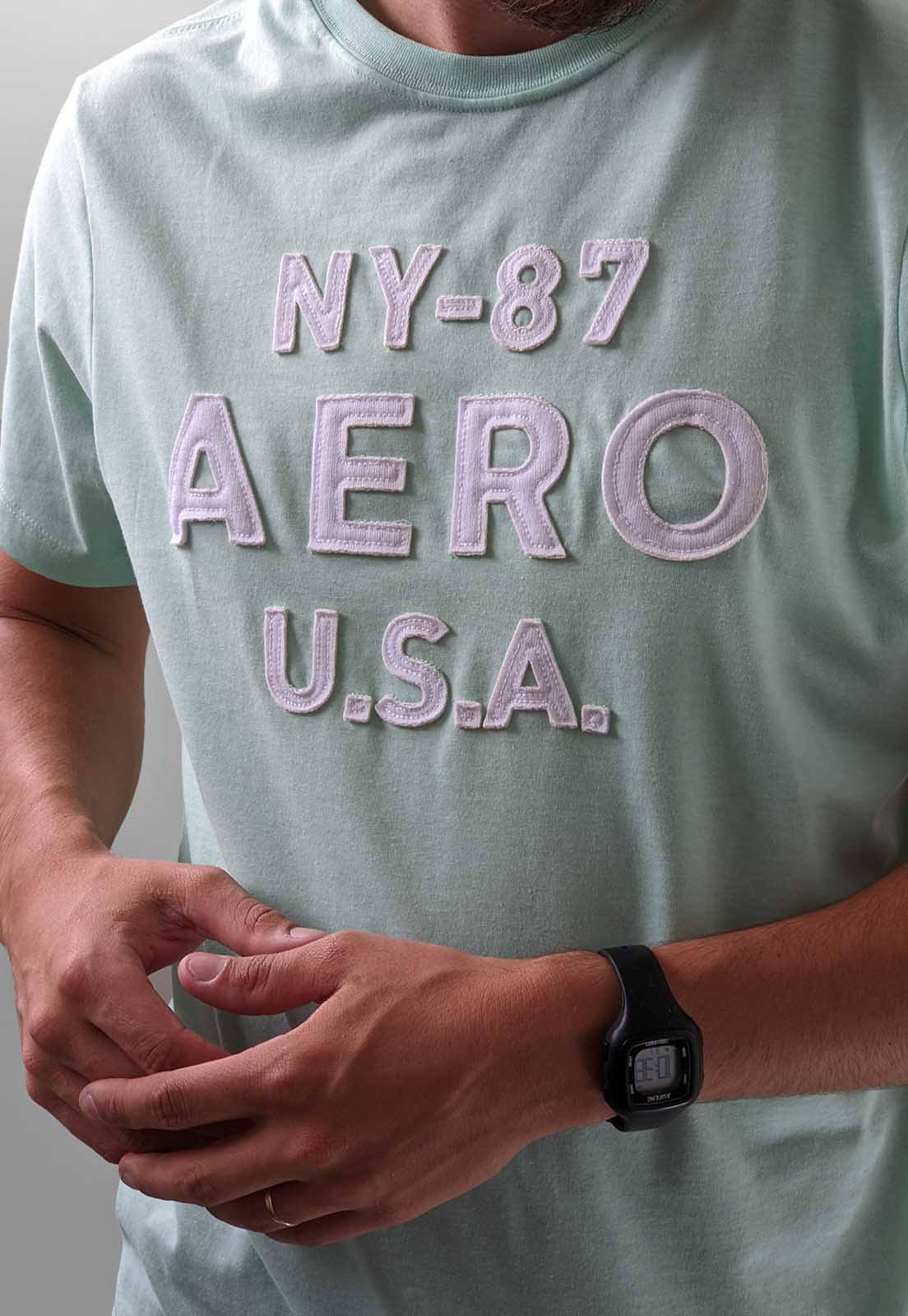 Camiseta Aéropostale NYC 1987 Verde