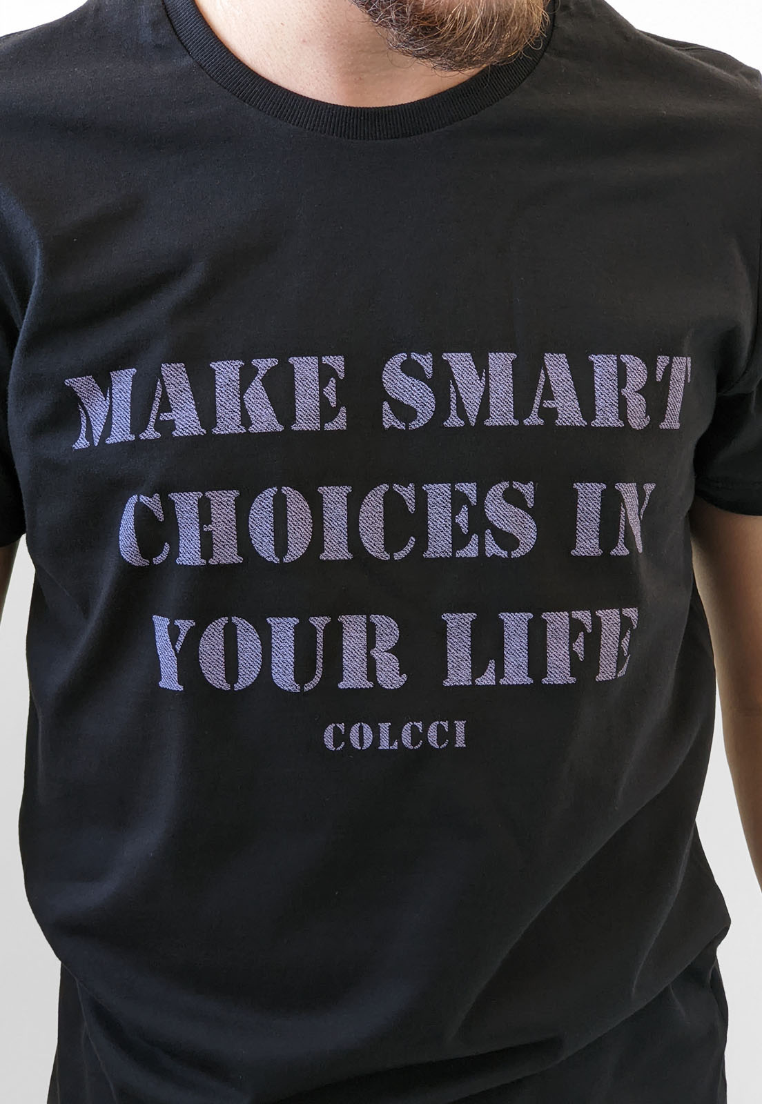 Camiseta Colcci Preto Smart
