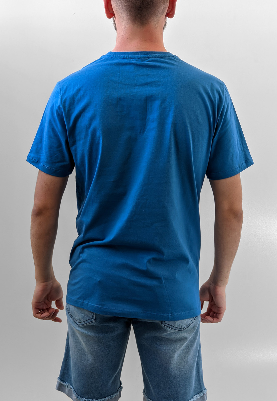 Camiseta Highstil Azul Marinho Básica Logo