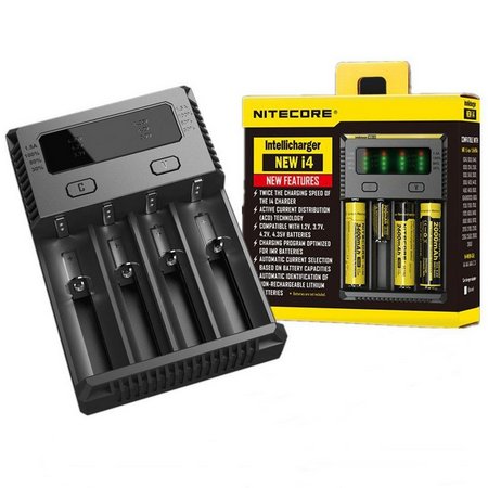 NITECORE - Carregador de Baterias I4