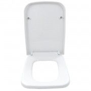 Assento Sanitário Soft Close Plástico Branco Lux Convencional