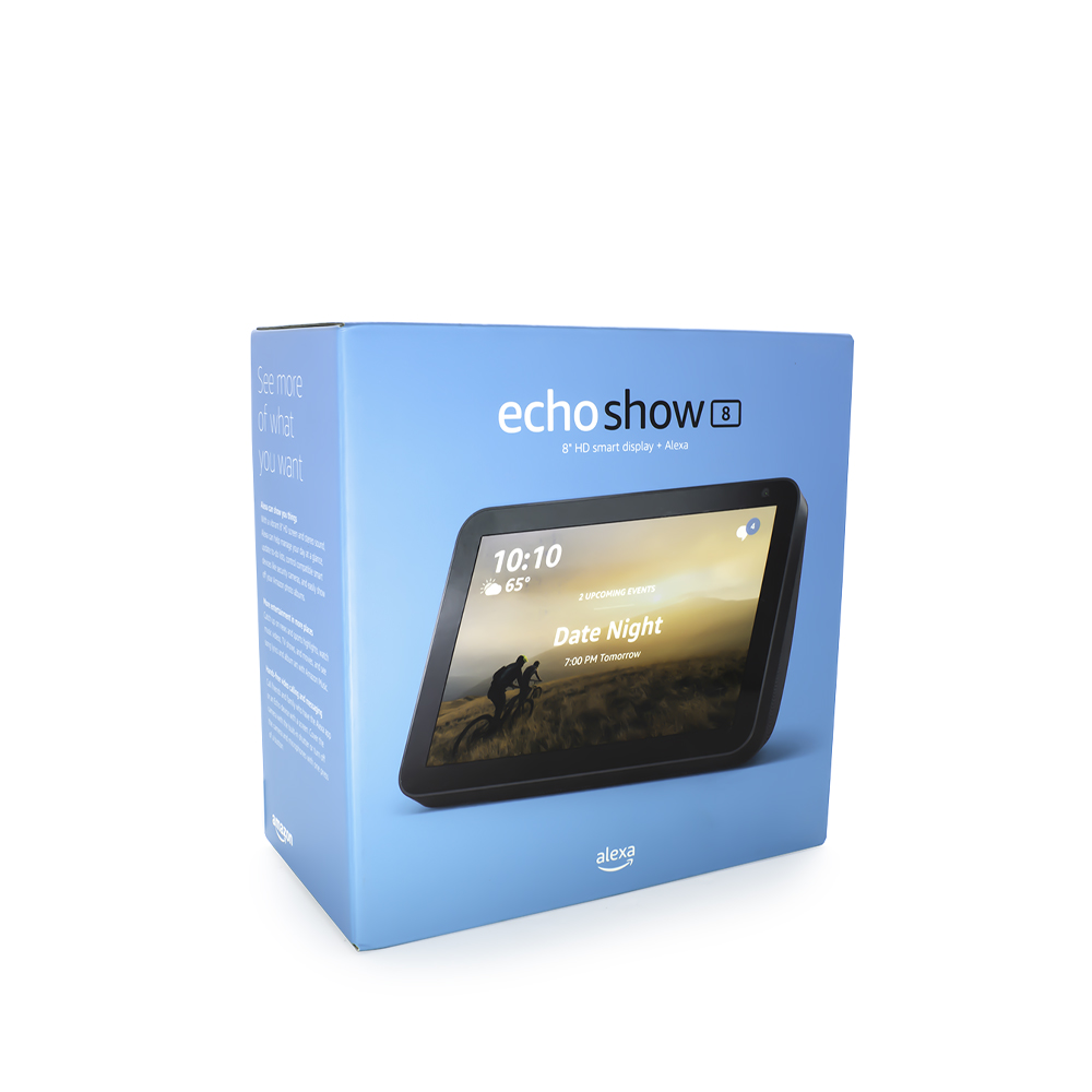 ECHO SHOW 8 | SMART SPEAKER COM TELA AMAZON