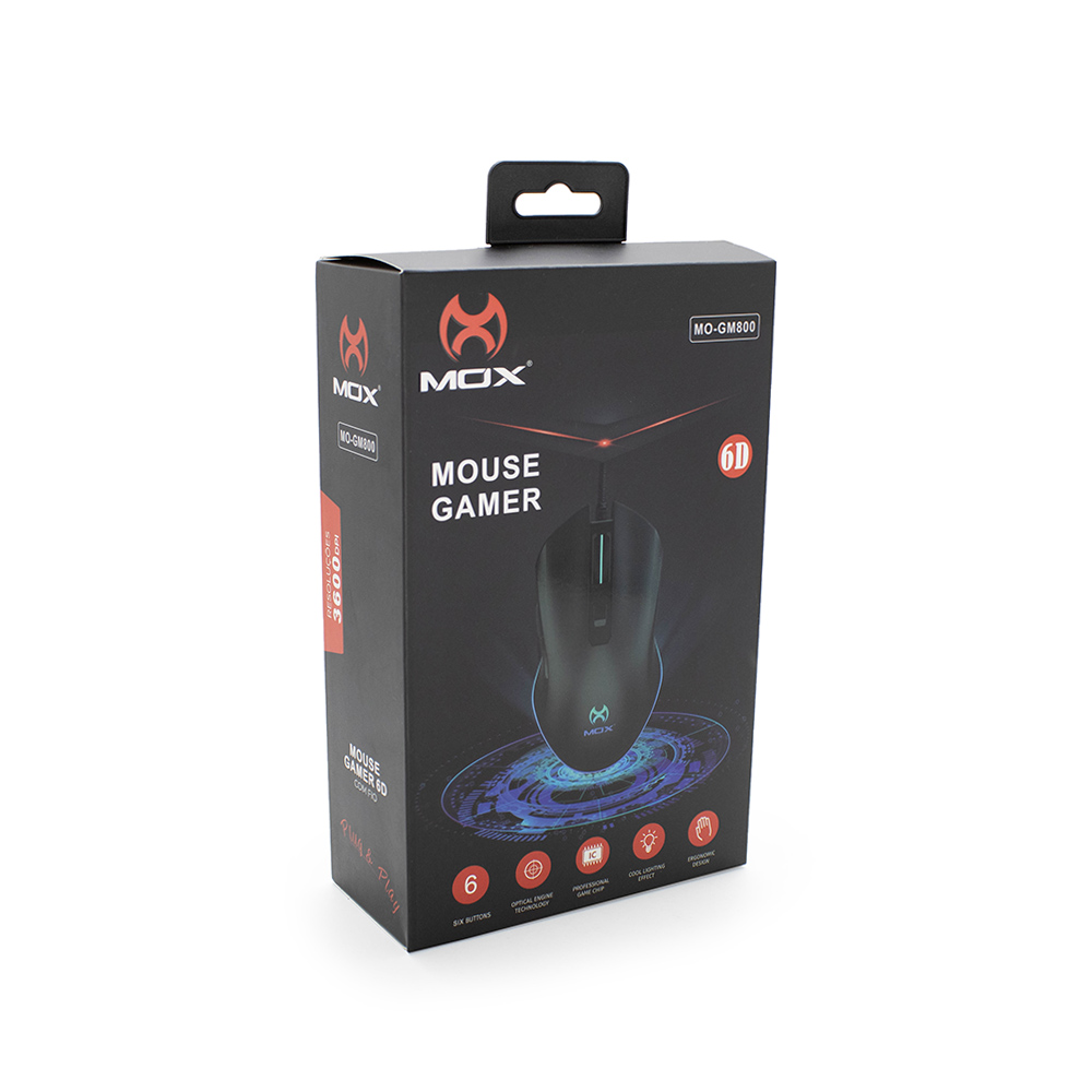 MOUSE GAMER 6D MOX MO-GM800