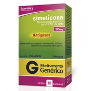 Simeticona 125mg 10 Comprimidos Biosintética