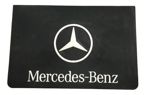 4 Parabarro Borracha Caminhão Mercedes Benz 60x30cm lameiro