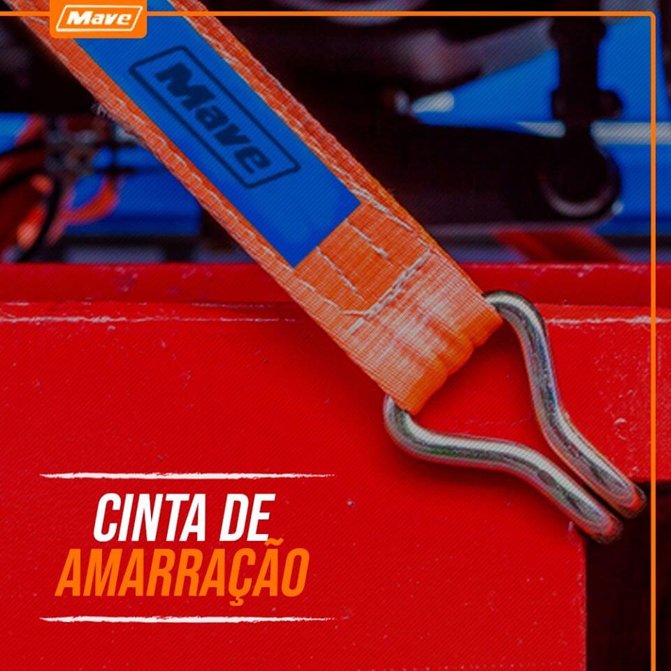 Kit 3 Cinta Catraca Amarração Transporte De Carga 9m 3000kg 50mm