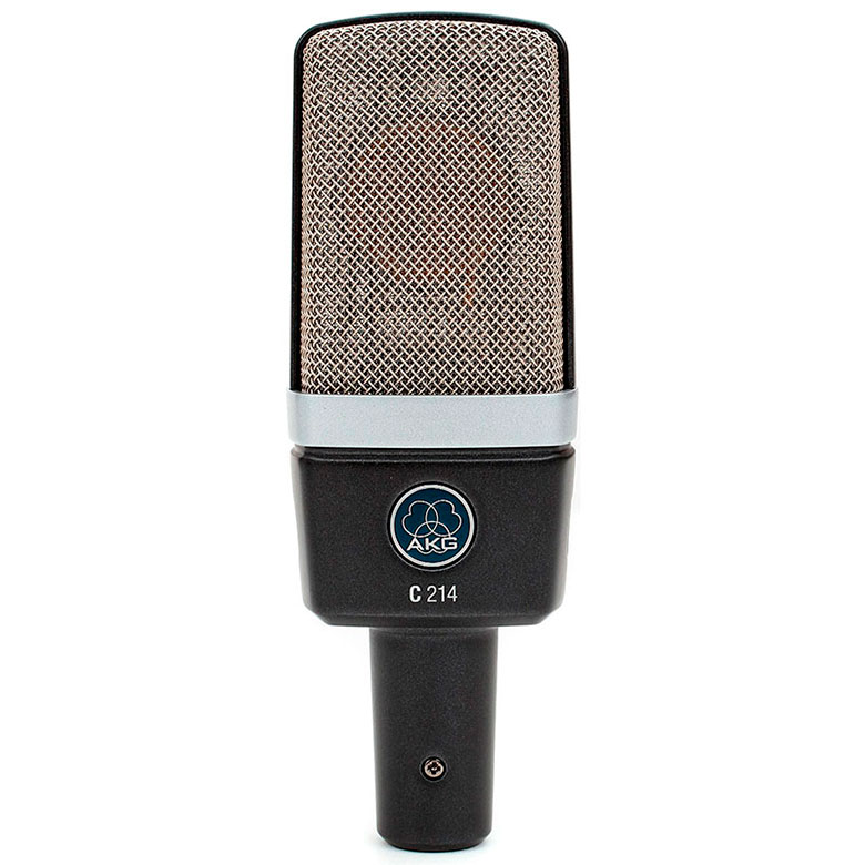 AKG C214 Microfone Estudio  - Audio Video & cia