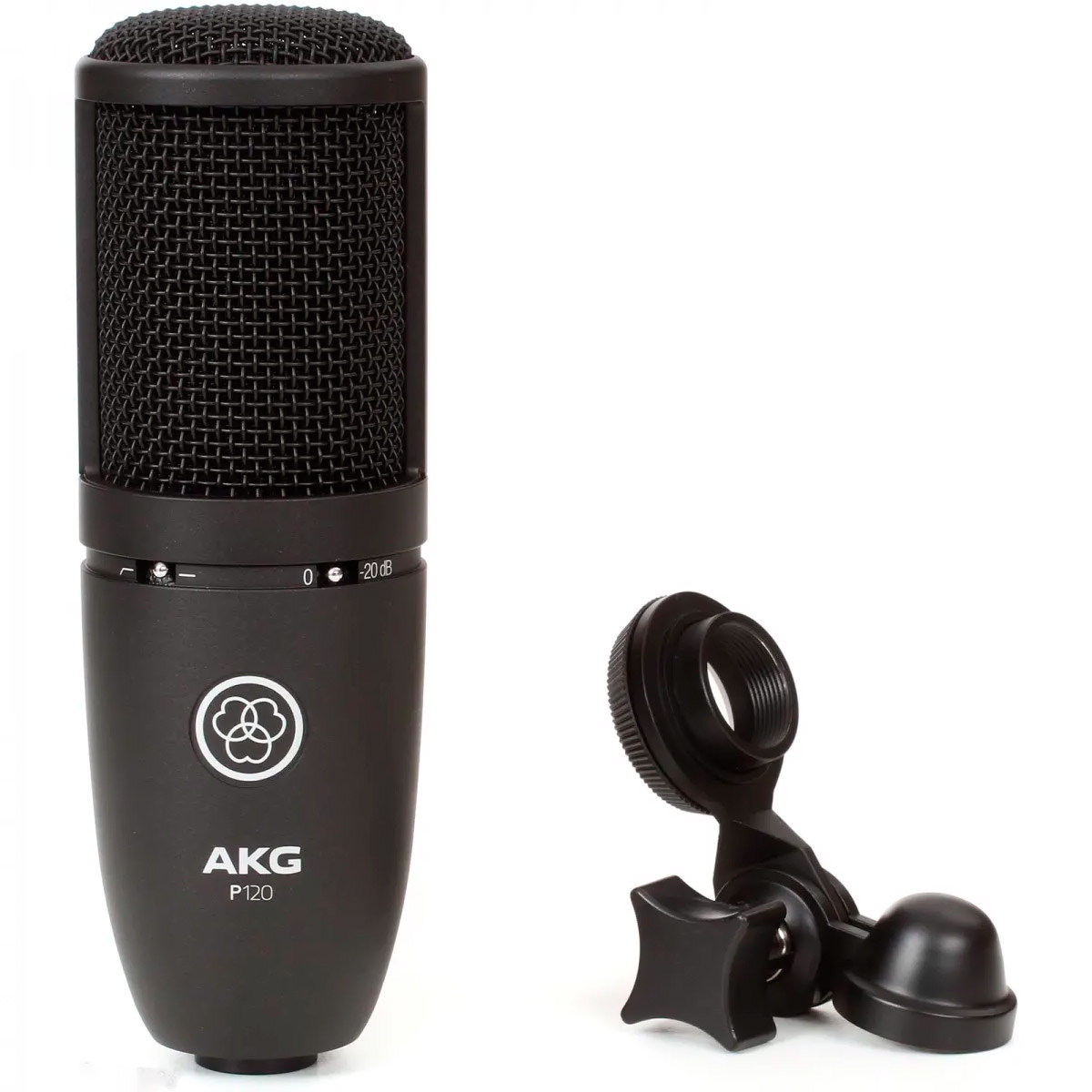 Akg P120 Microfone Cardióide para Studio  - Audio Video & cia