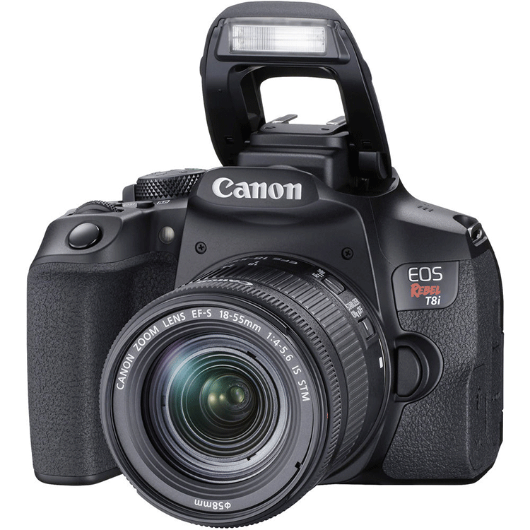 Canon Eos Rebel T8i ( 850D ) 18-55mm Is Stm Kit Dslr - Audio Video & cia