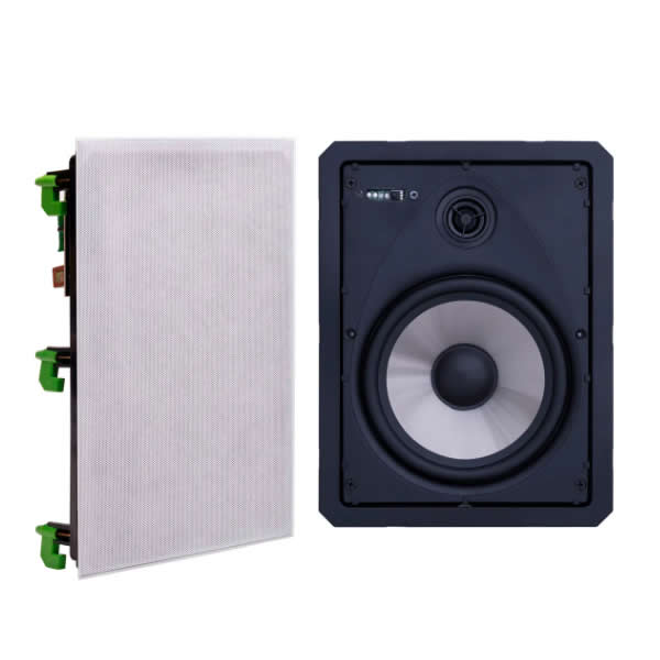 Loud LR6 BT Kit Caixas Retangular Ativa + Passiva C/ Bluetooth - Audio Video & cia