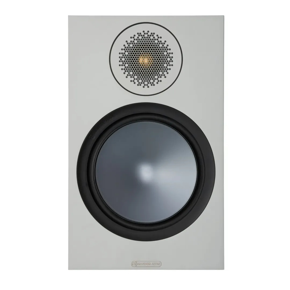Monitor Audio Bronze 100 Branca - Caixa Acustica Bookshelf ( par )  - Audio Video & cia