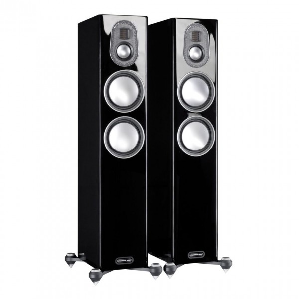 Monitor Audio Gold 200 BG (5G) Caixa Acustica Torre Black Piano ( par )  - Audio Video & cia
