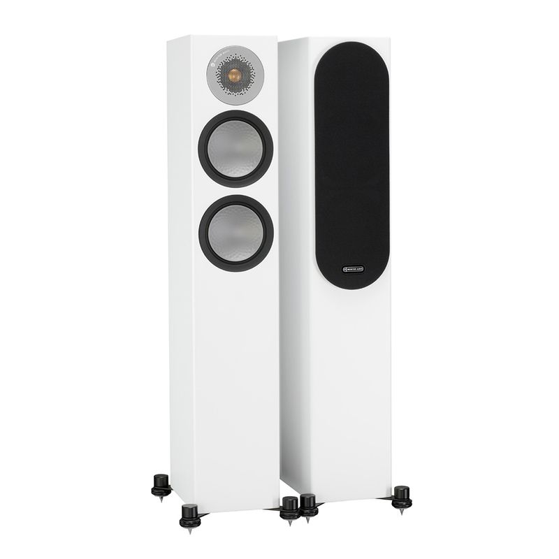 Monitor Audio Silver 200 Branca Caixa Acustica Torre (PAR) - Audio Video & cia