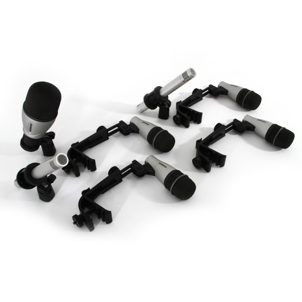 Samson DK7 Kit com 7 microfones para Percussão - Audio Video & cia