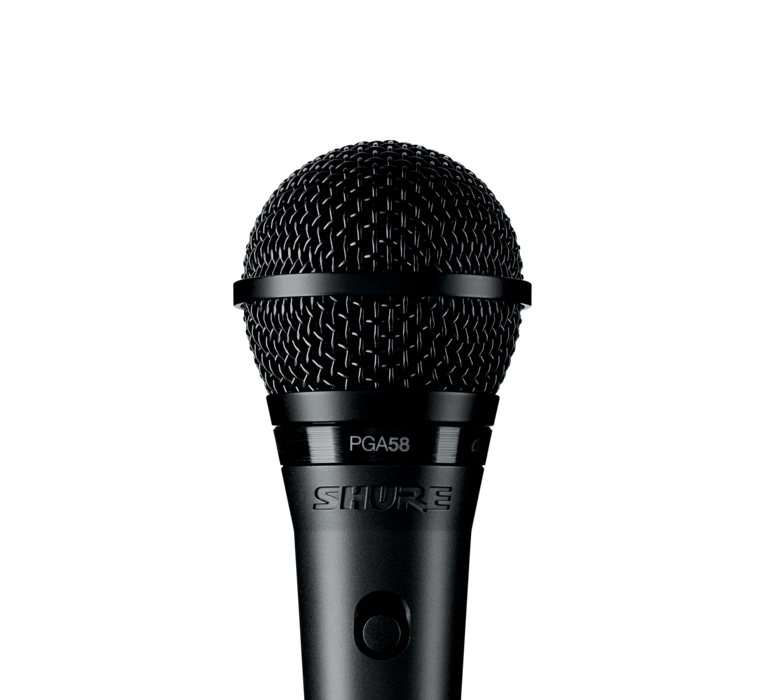 Shure PGA58 XLR - Microfone Vocal - Audio Video & cia
