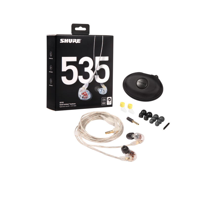 SHURE SE535 CL - Fone de ouvido IN EAR - Audio Video & cia