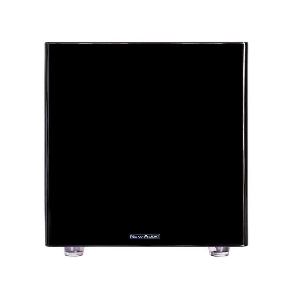 Subwoofer New Audio Clean Design BLACK PIANO Sub200 10 pol 200WrmsNA- - Audio Video & cia