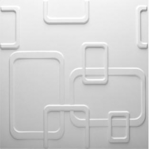 Kit com 20 Placas de Revestimento 3D Slim - Poliestireno - Ref.: 019 - Tavolara
