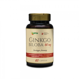 Ginkgo Biloba (80 mg) - 60 cápsulas