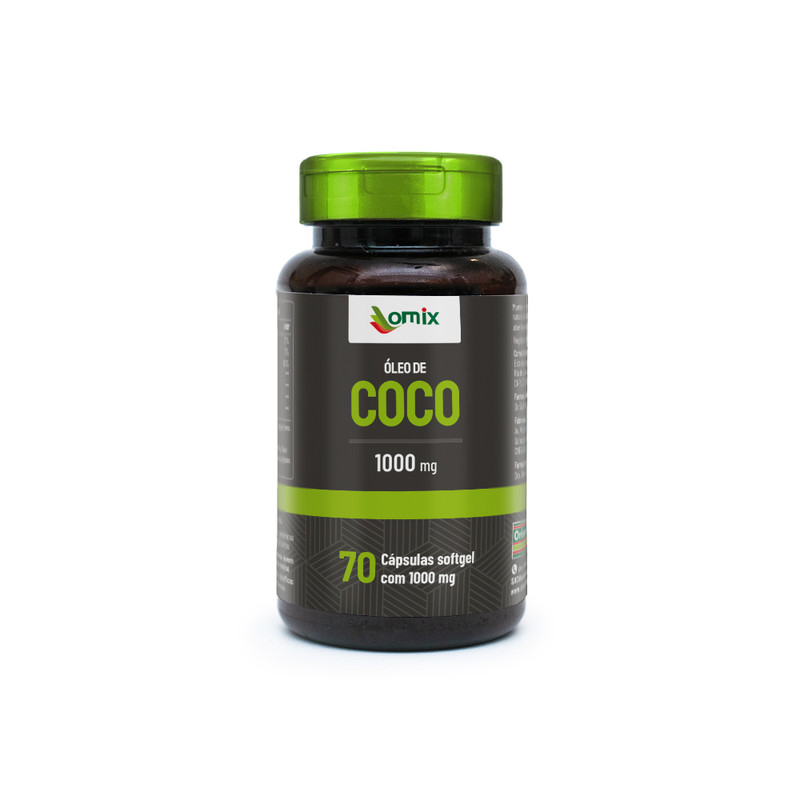 Óleo de Coco (1 g) - 70 cápsulas