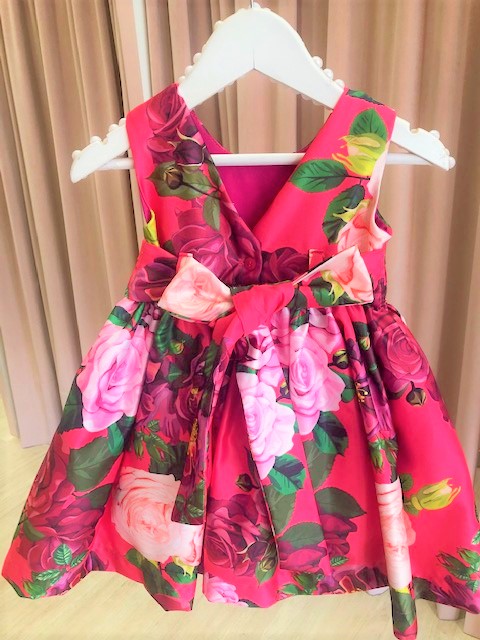 Vestido Kopela Floral Regata Pink
