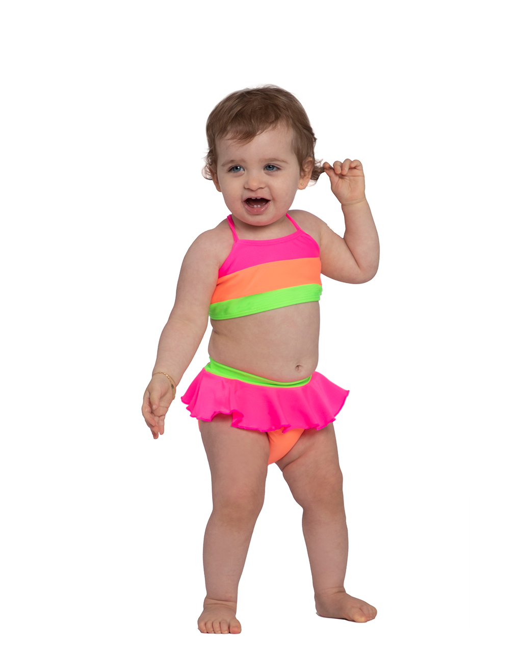 Biquini Bebê Colorido Siri