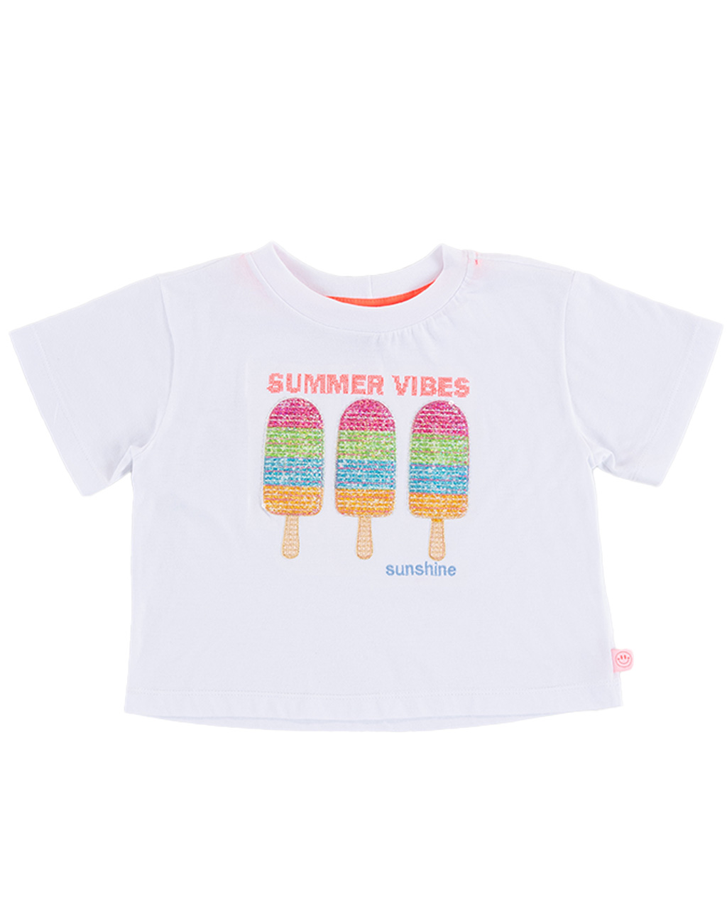 T-Shirt Teen Summer Vibes Off White Two In