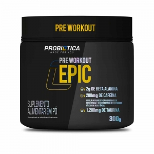 Pré-Treino Epic Pre Workout 300g - Probiótica