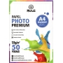 Papel Fotográfico Premium Glossy - 135g - Mundi -  A4 - 50 folhas