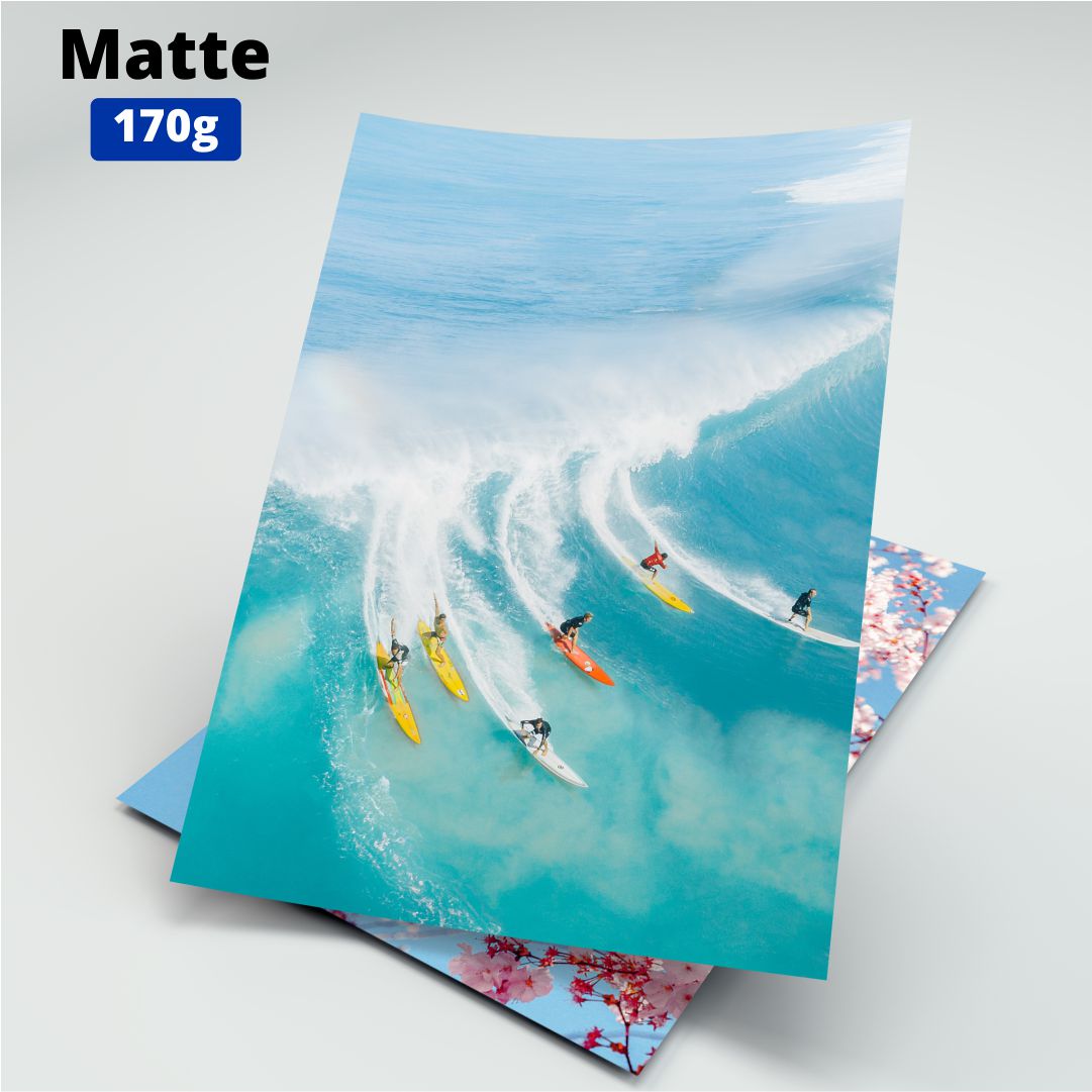 Papel Fotográfico Matte - 170g - Masterprint - A4 - 100 Folhas