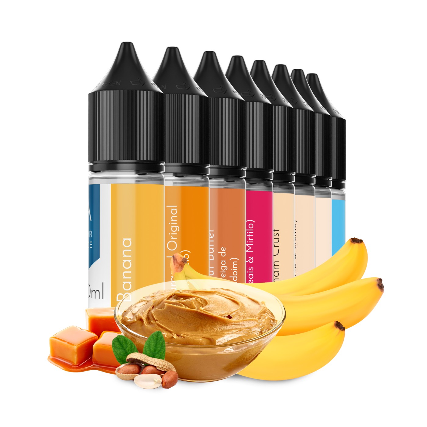 KIT Receita - Banana, Creme e Pasta de Amendoim  - VM Labs