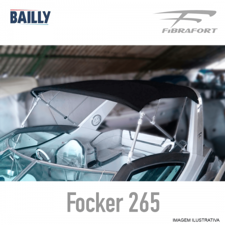 (2012) Fibrafort Focker 265 - Capota Camper 3 arcos: Linha Clássica