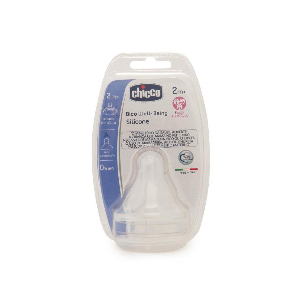 CHICCO - Bico Well-Being - Silicone Fluxo Ajustável