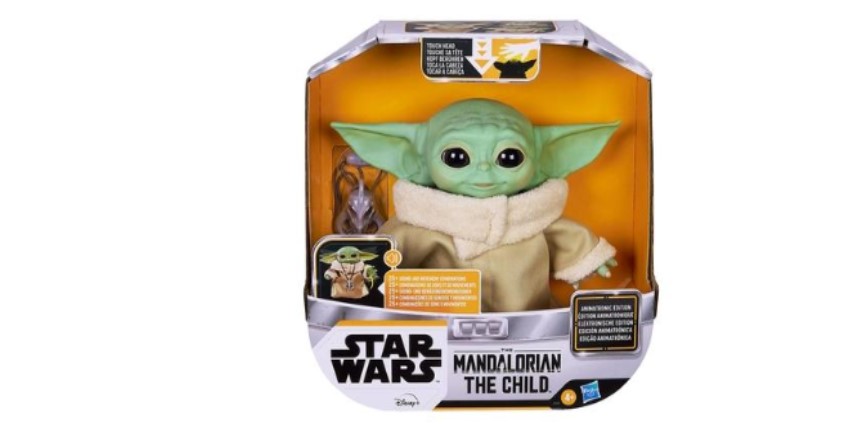 HASBRO - Boneco Hasbro Baby Yoda The Child Star Wars Animatronic The  Mandalorian