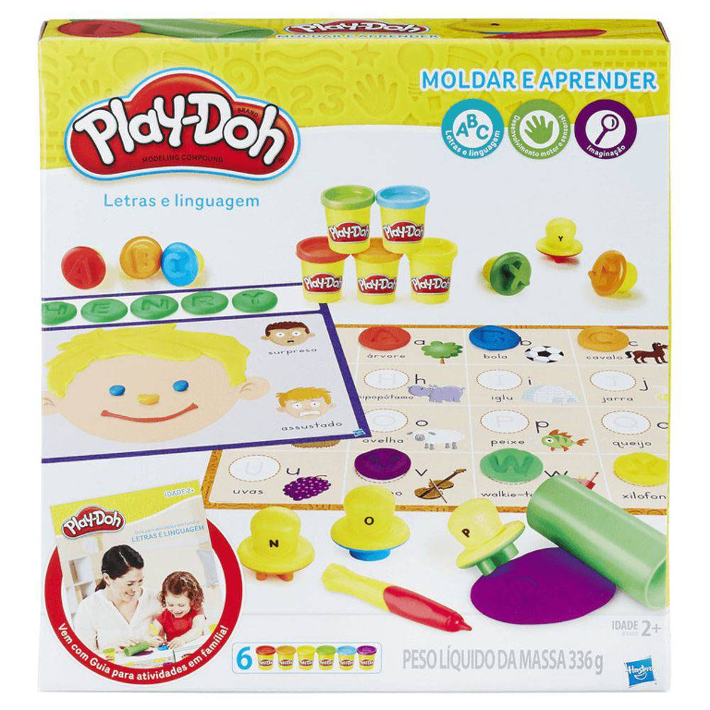HASBRO - Play-Doh - Letras e Linguagem