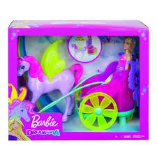 MATTEL - Barbie - Dreamtopia - Princesa com Carruagem