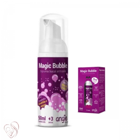 Espuma Creme Dental Anticárie Magic Bubble 50ML
