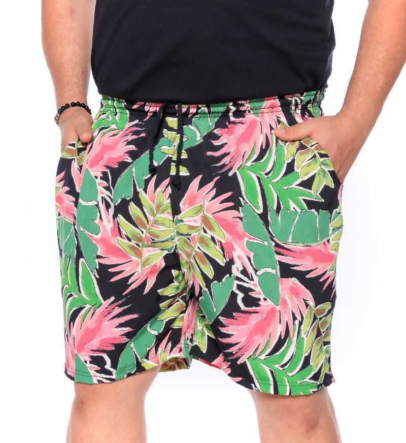 Shorts plus size Água Cancun