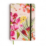 Caderno de Anotações Floral Dia Pontado 160 Folhas - Cicero