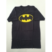 Camiseta Batman Logo Clássica Preta Clube Comix