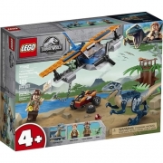 Lego Jurassic World Velociraptor: Biplano Missão de Resgate - 75942