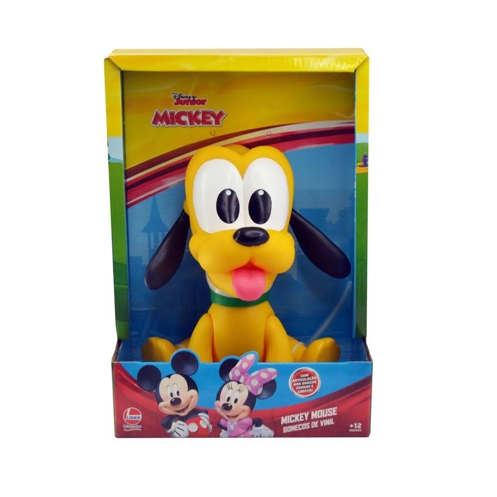 Boneco de Vinil Pluto Disney Junior Mickey Mouse Clubhouse  - Líder