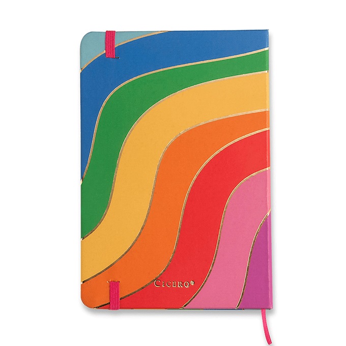 Caderneta Todas Juntas Rainbow Pontada 160 paginas - Cicero